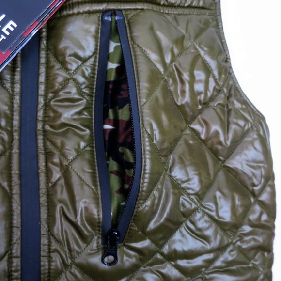 Wuxly (Wully) Quilted Puffer Eagle Vest S - Picture 7 of 16
